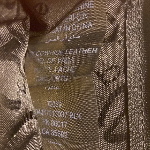 BEBE Black Genuine Leather Large Bifold Wallet - Picture 7 of 7